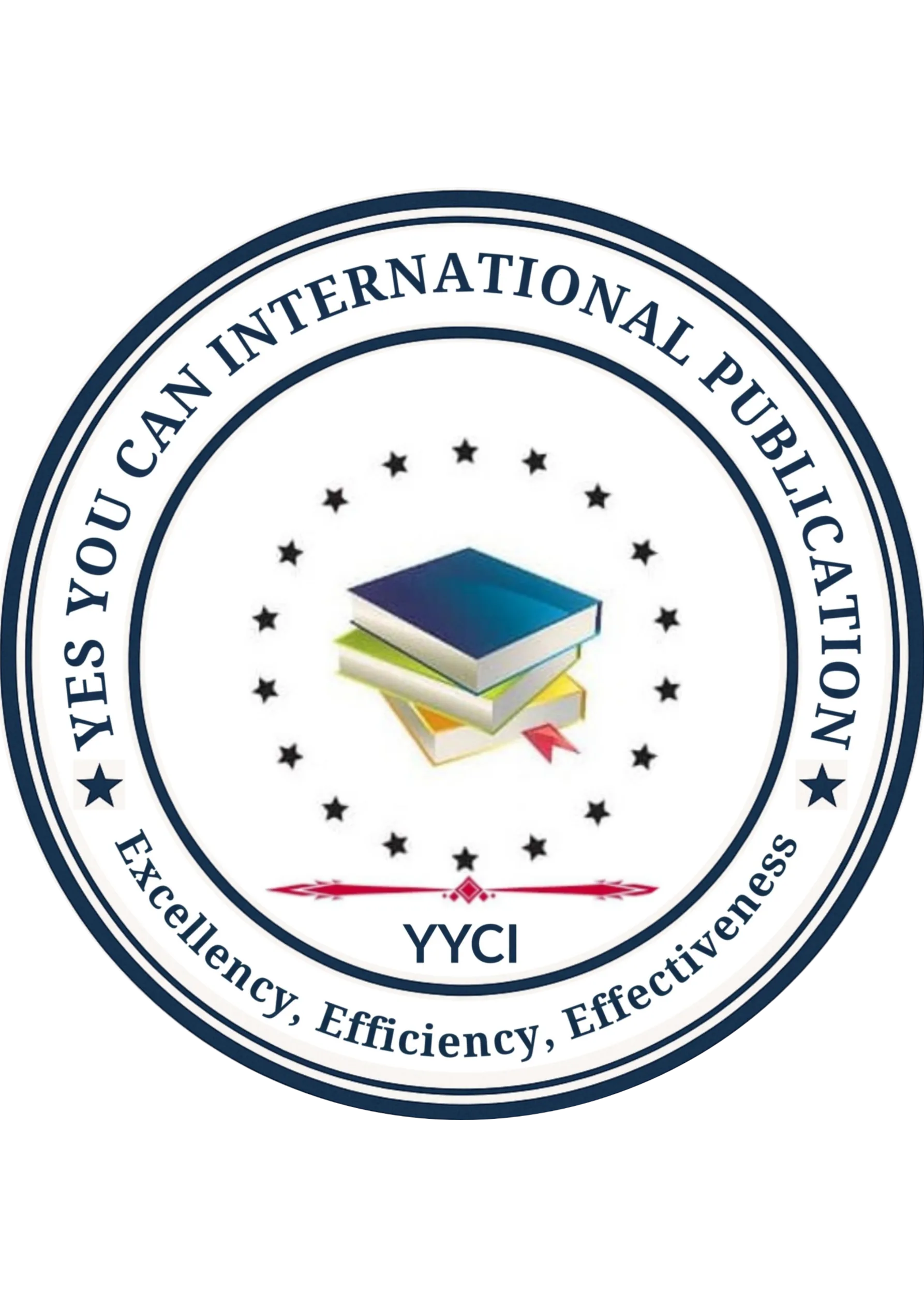 Logo of Yes You Can International Publication featuring a stack of books with the text 'Excellency, Efficiency, Effectiveness' around it.