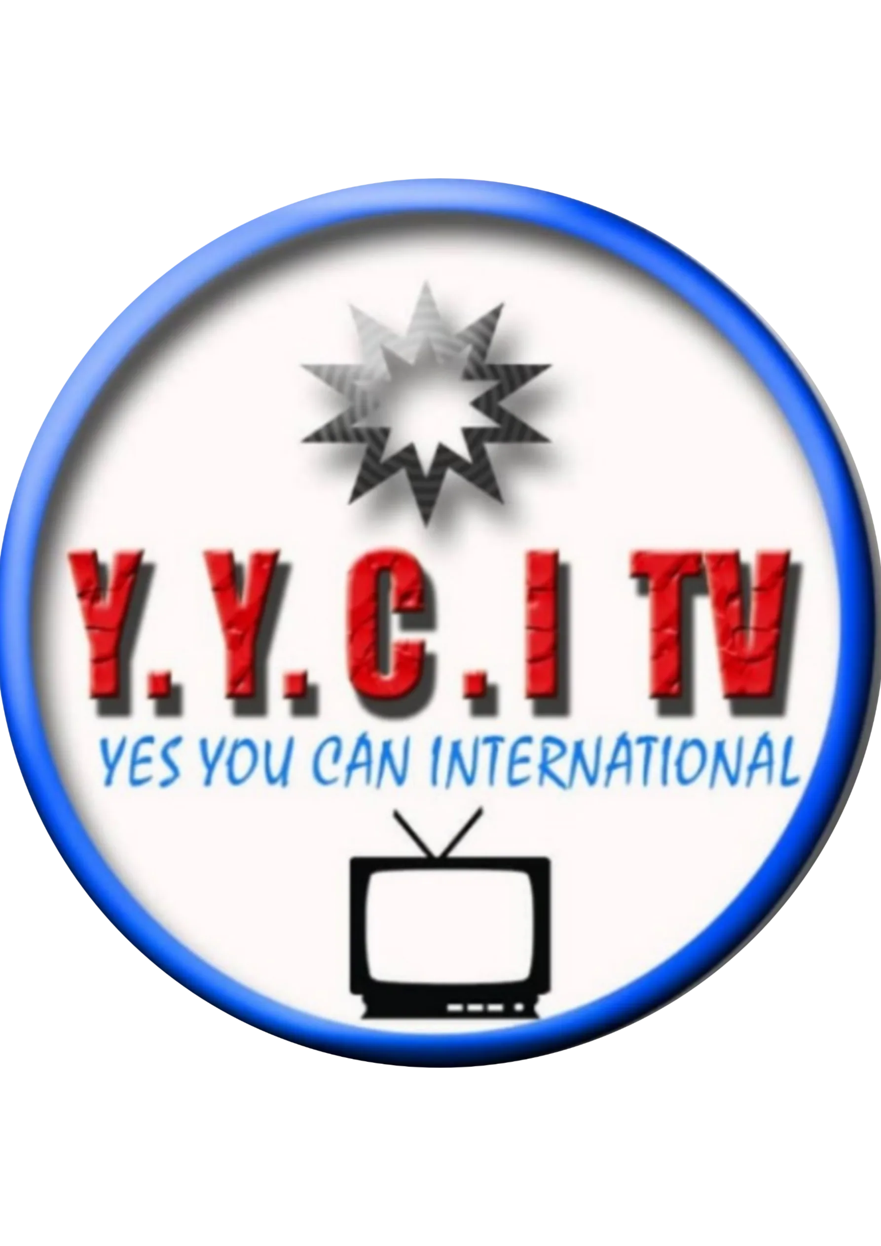 Logo of Yes You Can International TV, featuring the text 'Y.Y.C.I TV' and 'YES YOU CAN INTERNATIONAL' with a television screen icon.