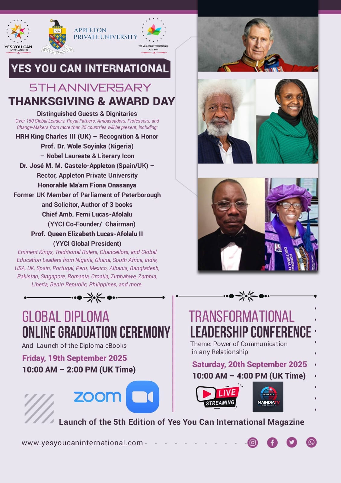 A Historic Milestone: 5 Years of Global Impact